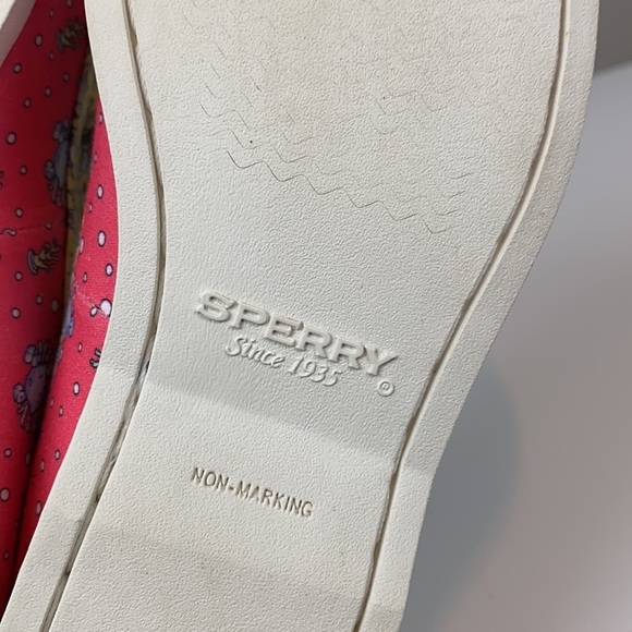 Sperry Vineyard Vines Patchwork Boat Shoes Size 5 - Picture 11 of 16
